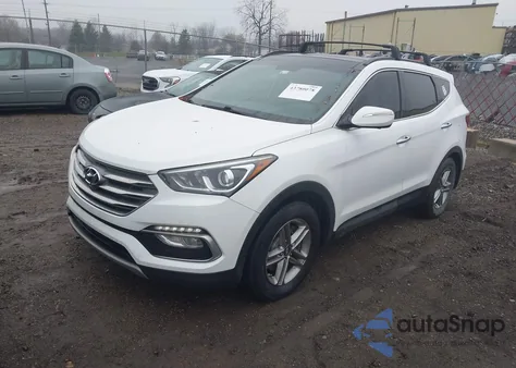 2017 Hyundai Santa Fe Sport 2.4L из США, поврежденный, VIN 5XYZU3LB0HG459299